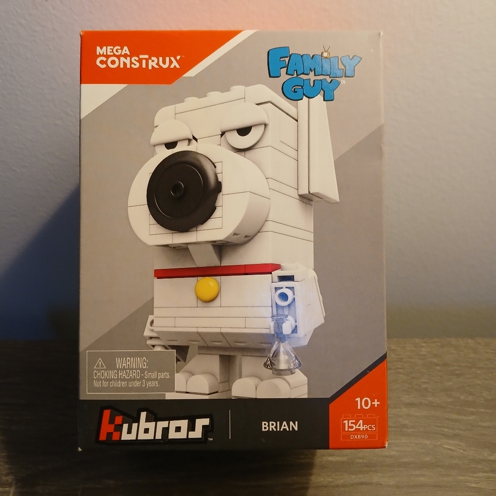 Mega Construx Kubros Brian FAMILY GUY 154 Pieces NIB